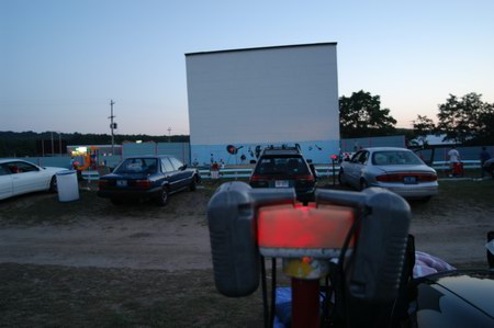 Cherry Bowl Drive-In Theatre - Illuminated Junction Box (newer photo)